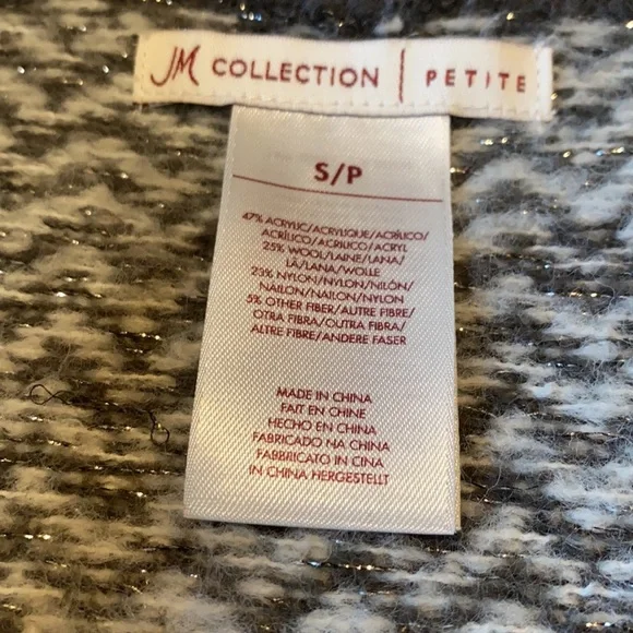 JM Collection One Button Cardigan Jacket - Picture 5 of 6